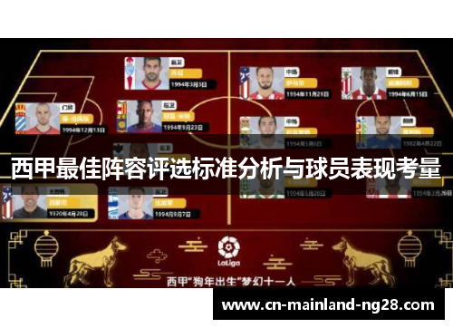 西甲最佳阵容评选标准分析与球员表现考量